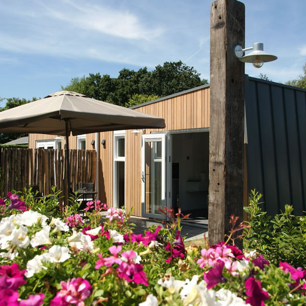 Luxe Hotel Lodge met terras